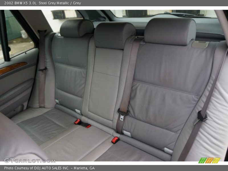 Steel Grey Metallic / Grey 2002 BMW X5 3.0i