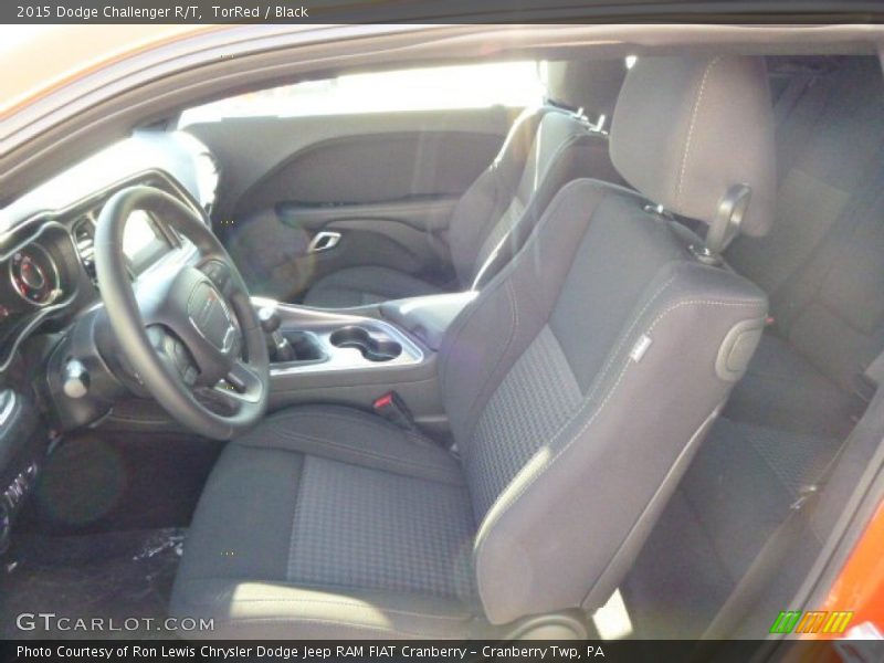 Front Seat of 2015 Challenger R/T