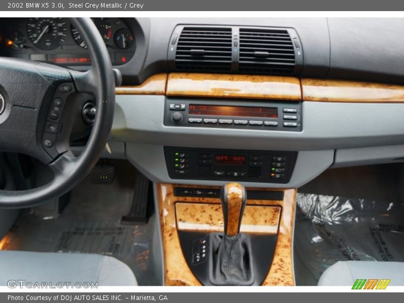 Steel Grey Metallic / Grey 2002 BMW X5 3.0i