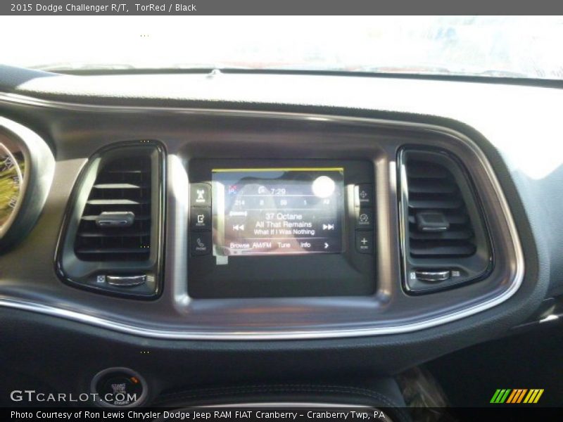 TorRed / Black 2015 Dodge Challenger R/T