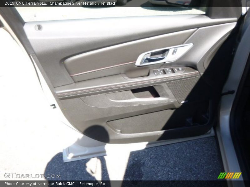Champagne Silver Metallic / Jet Black 2015 GMC Terrain SLE