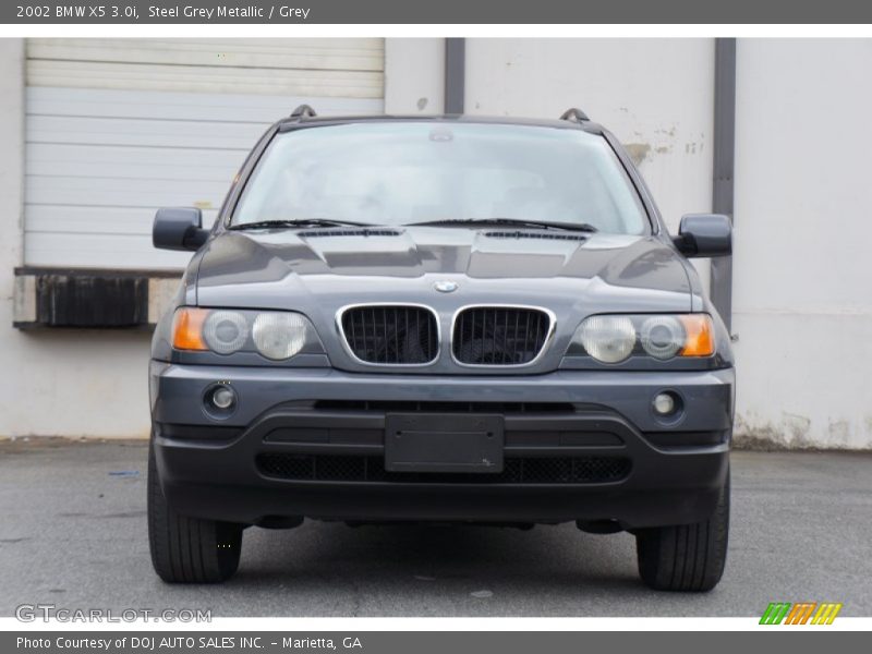 Steel Grey Metallic / Grey 2002 BMW X5 3.0i