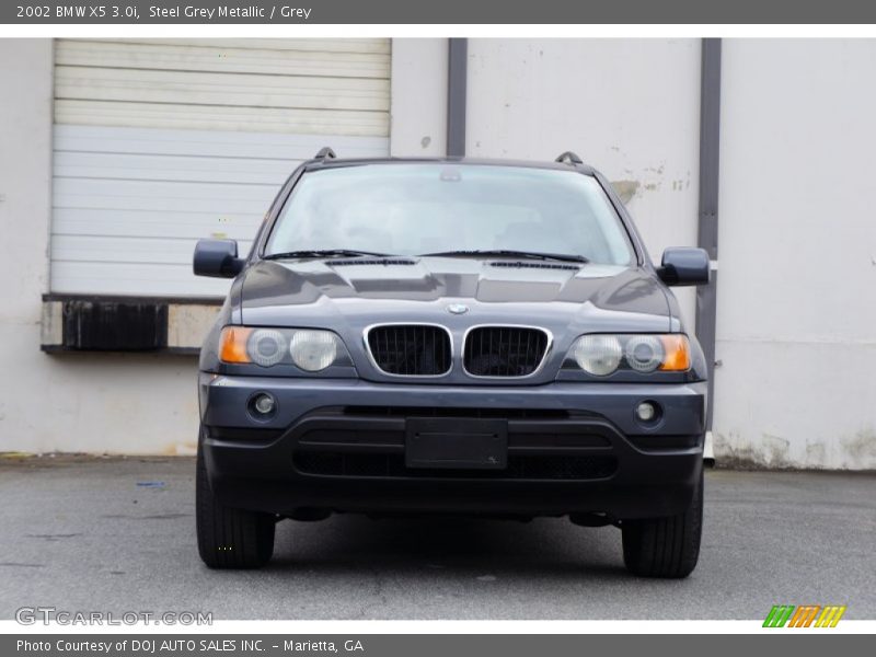 Steel Grey Metallic / Grey 2002 BMW X5 3.0i