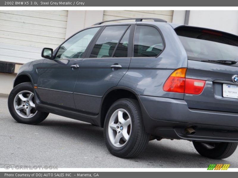 Steel Grey Metallic / Grey 2002 BMW X5 3.0i