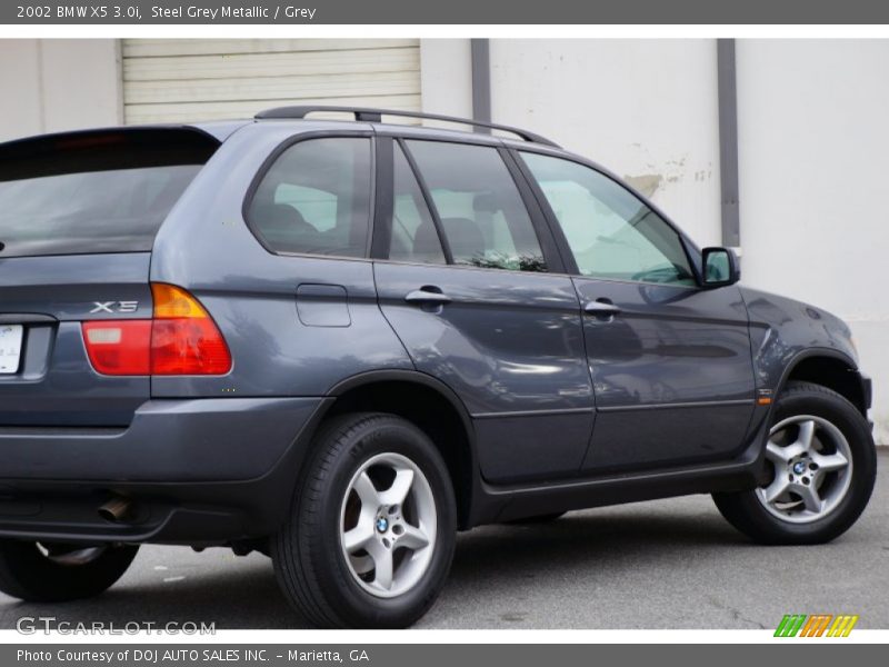 Steel Grey Metallic / Grey 2002 BMW X5 3.0i