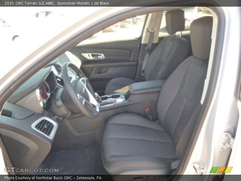 Quicksilver Metallic / Jet Black 2015 GMC Terrain SLE AWD