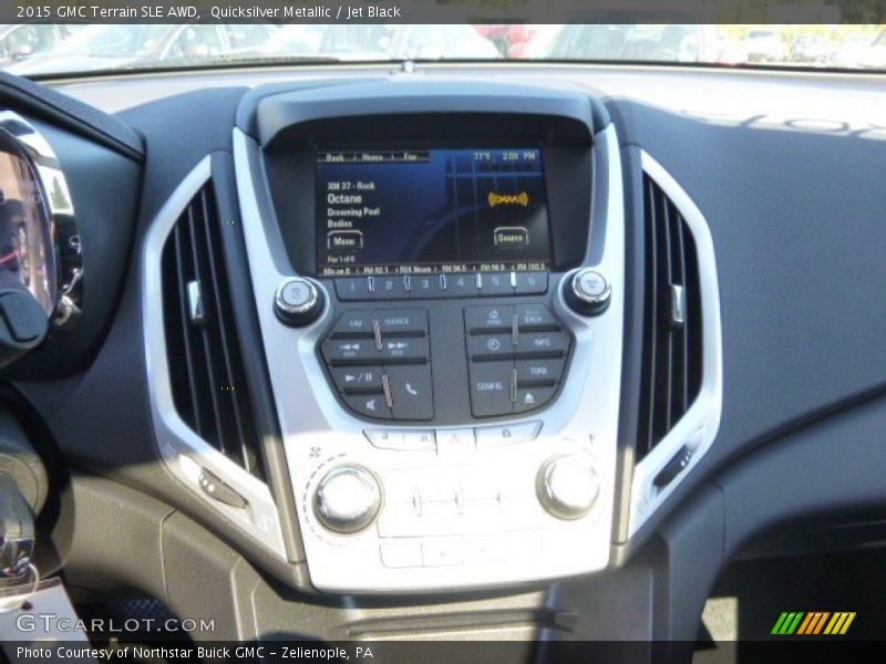 Quicksilver Metallic / Jet Black 2015 GMC Terrain SLE AWD