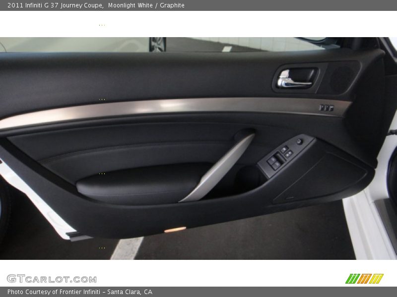 Moonlight White / Graphite 2011 Infiniti G 37 Journey Coupe