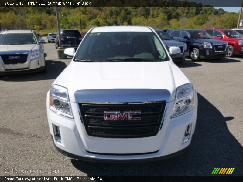 Summit White / Jet Black 2015 GMC Terrain SLE