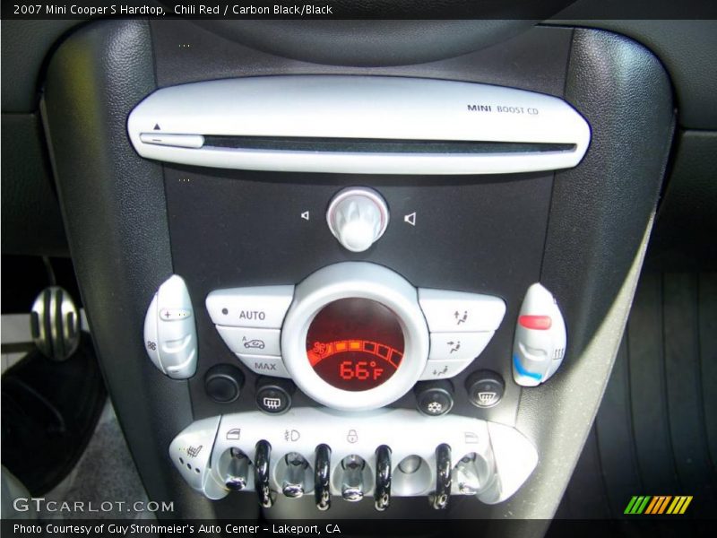 Chili Red / Carbon Black/Black 2007 Mini Cooper S Hardtop