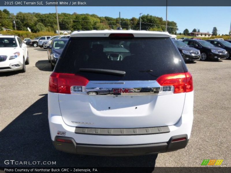 Summit White / Jet Black 2015 GMC Terrain SLE