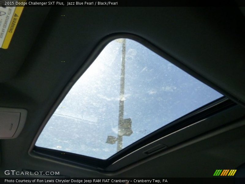 Jazz Blue Pearl / Black/Pearl 2015 Dodge Challenger SXT Plus