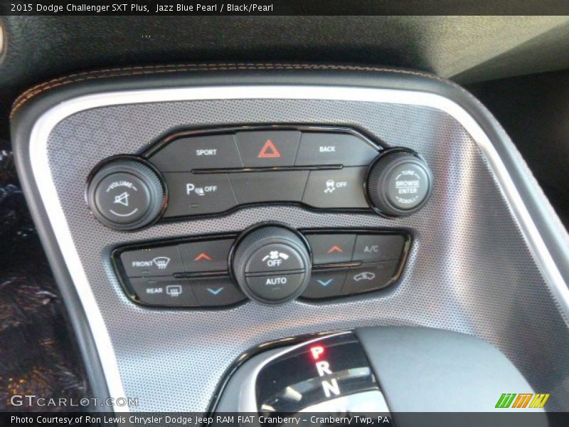 Jazz Blue Pearl / Black/Pearl 2015 Dodge Challenger SXT Plus