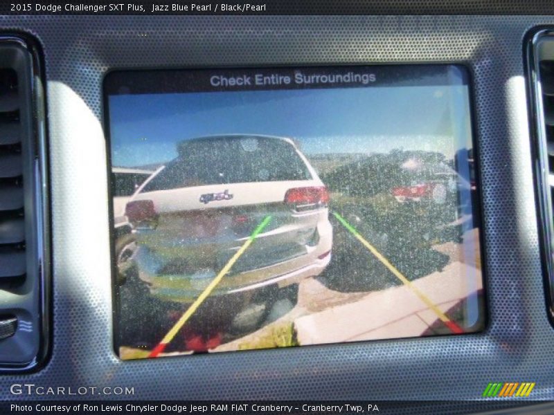 Jazz Blue Pearl / Black/Pearl 2015 Dodge Challenger SXT Plus