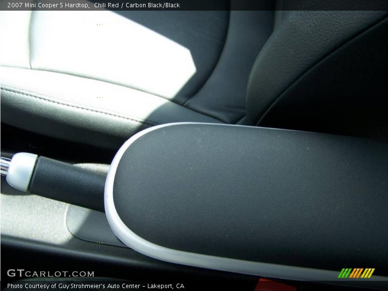 Chili Red / Carbon Black/Black 2007 Mini Cooper S Hardtop