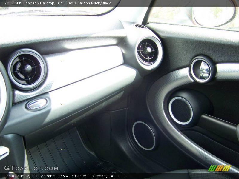 Chili Red / Carbon Black/Black 2007 Mini Cooper S Hardtop