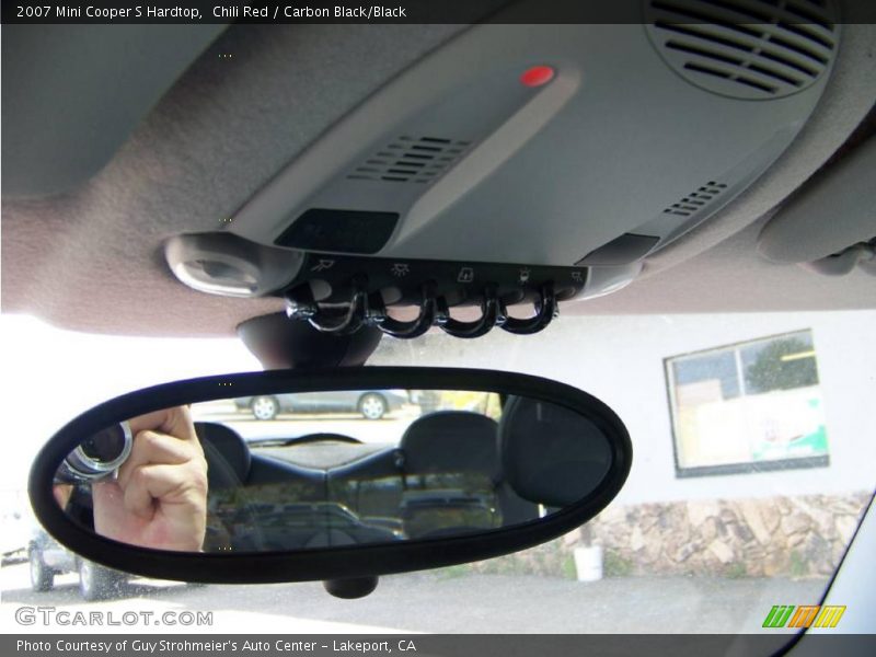 Chili Red / Carbon Black/Black 2007 Mini Cooper S Hardtop