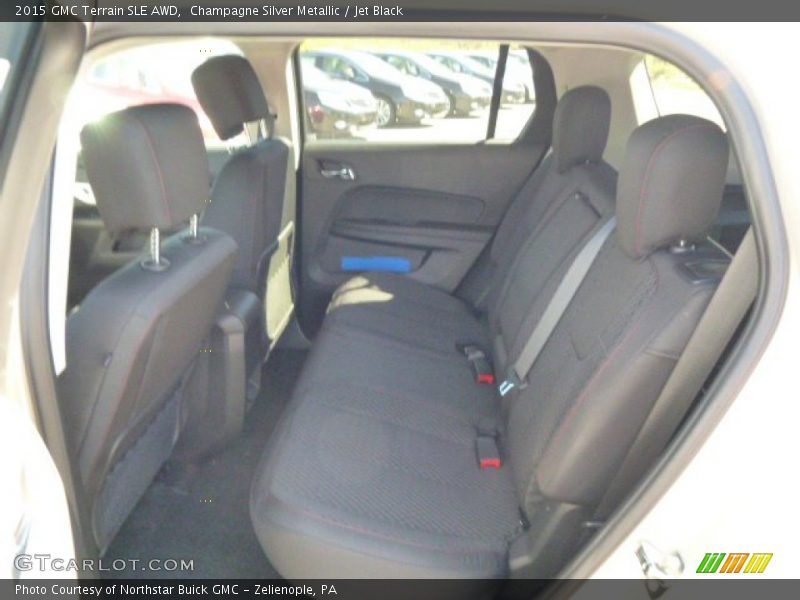 Champagne Silver Metallic / Jet Black 2015 GMC Terrain SLE AWD