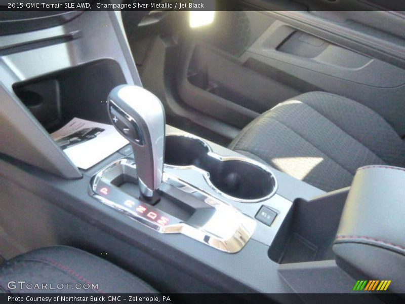 Champagne Silver Metallic / Jet Black 2015 GMC Terrain SLE AWD
