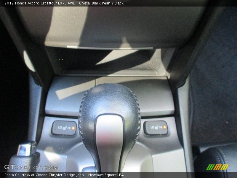 Crystal Black Pearl / Black 2012 Honda Accord Crosstour EX-L 4WD