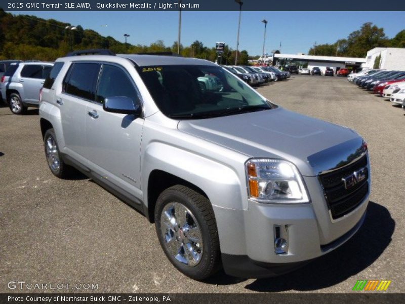 Quicksilver Metallic / Light Titanium 2015 GMC Terrain SLE AWD
