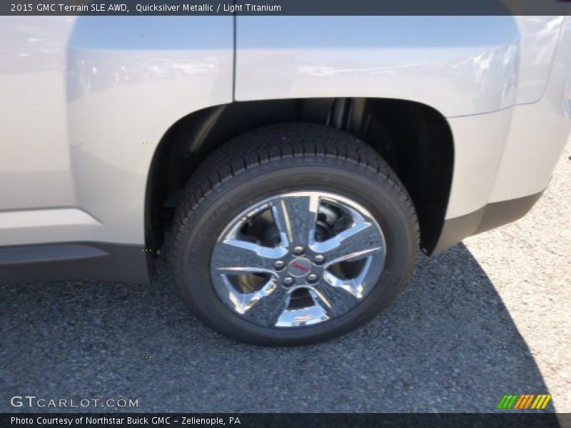 Quicksilver Metallic / Light Titanium 2015 GMC Terrain SLE AWD