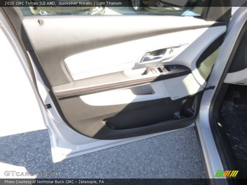 Quicksilver Metallic / Light Titanium 2015 GMC Terrain SLE AWD