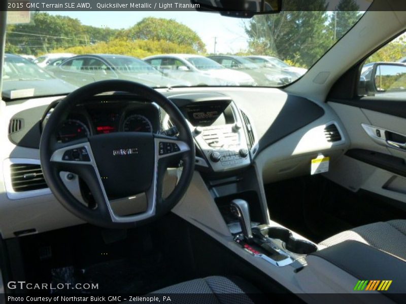 Quicksilver Metallic / Light Titanium 2015 GMC Terrain SLE AWD