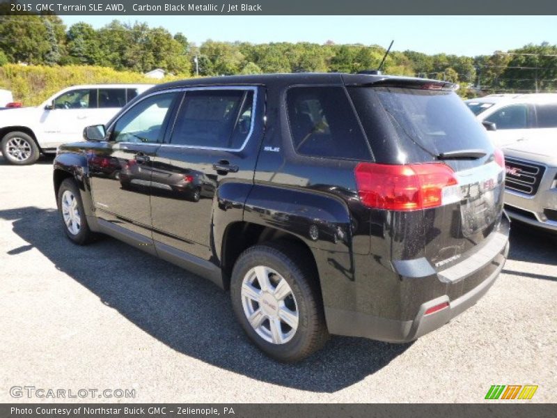 Carbon Black Metallic / Jet Black 2015 GMC Terrain SLE AWD