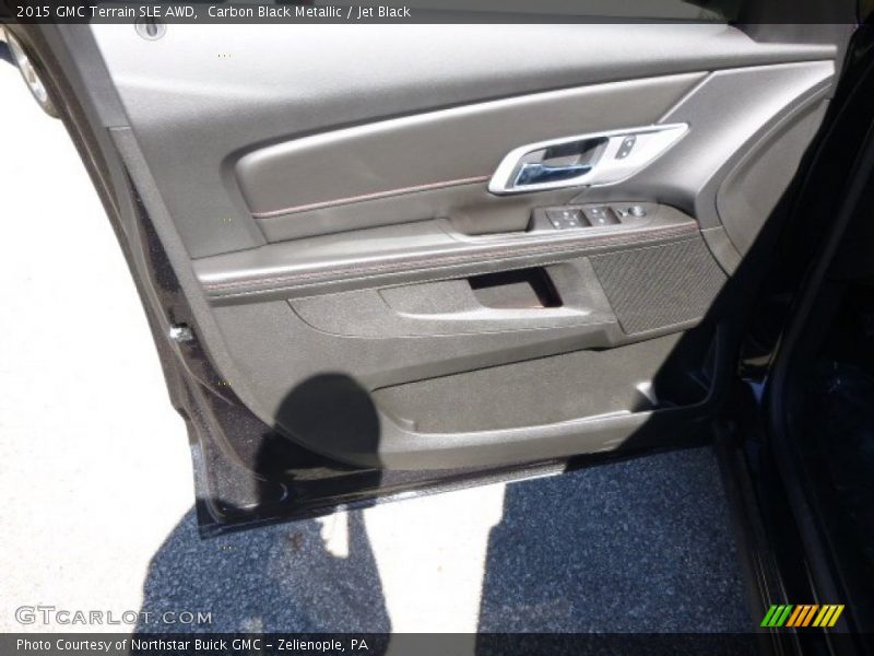 Carbon Black Metallic / Jet Black 2015 GMC Terrain SLE AWD
