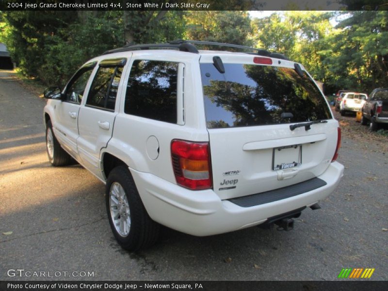 Stone White / Dark Slate Gray 2004 Jeep Grand Cherokee Limited 4x4