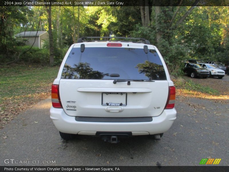 Stone White / Dark Slate Gray 2004 Jeep Grand Cherokee Limited 4x4