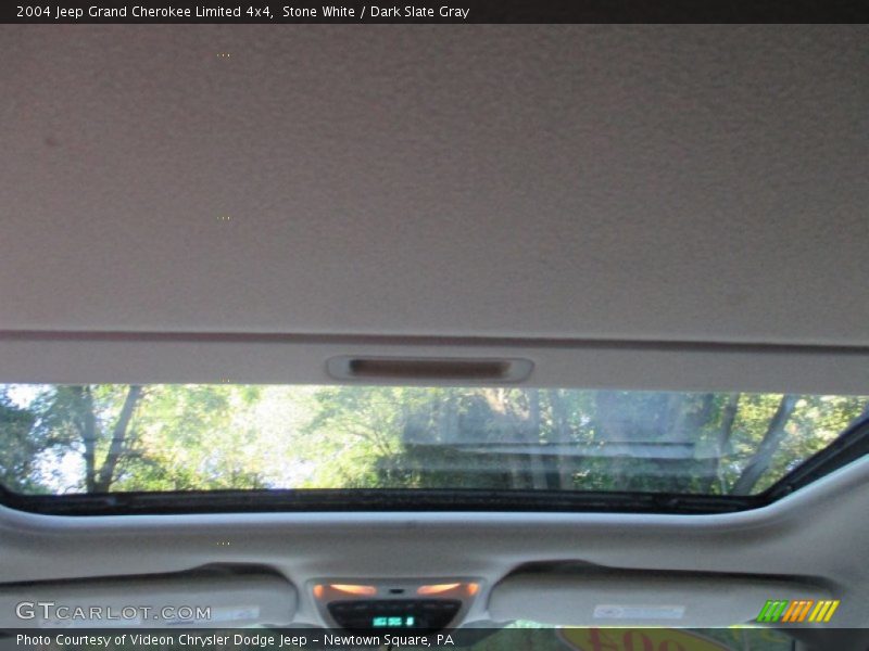 Stone White / Dark Slate Gray 2004 Jeep Grand Cherokee Limited 4x4