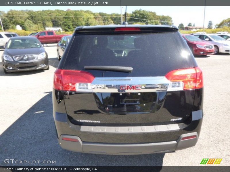 Carbon Black Metallic / Jet Black 2015 GMC Terrain SLE AWD