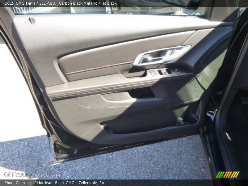Carbon Black Metallic / Jet Black 2015 GMC Terrain SLE AWD