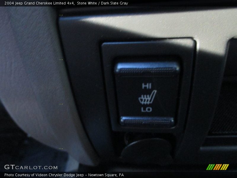 Stone White / Dark Slate Gray 2004 Jeep Grand Cherokee Limited 4x4
