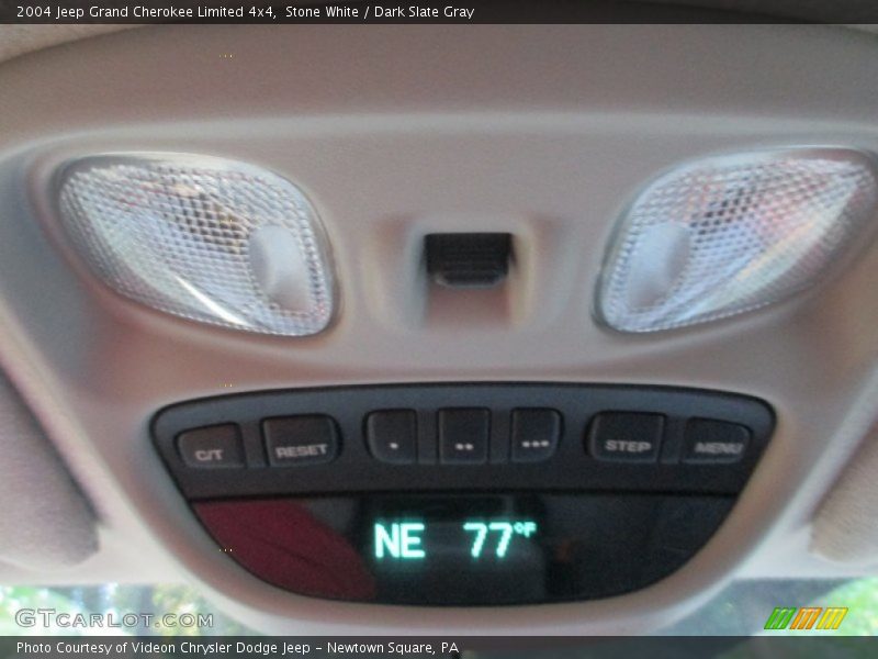 Stone White / Dark Slate Gray 2004 Jeep Grand Cherokee Limited 4x4