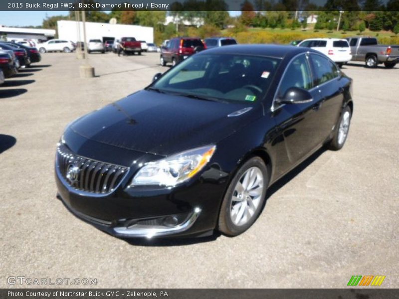 Black Diamond Tricoat / Ebony 2015 Buick Regal FWD