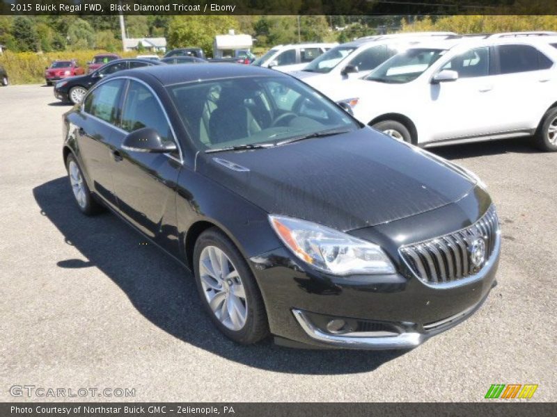 Black Diamond Tricoat / Ebony 2015 Buick Regal FWD