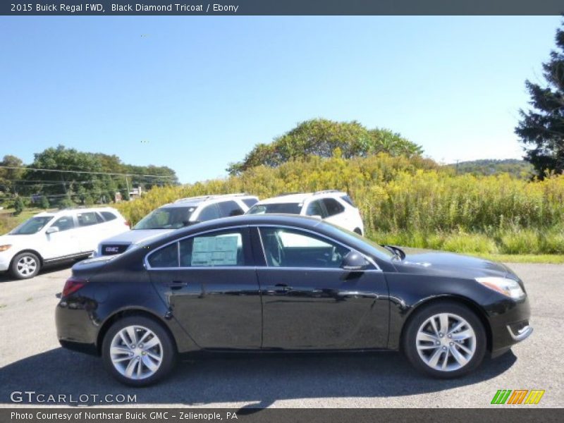 Black Diamond Tricoat / Ebony 2015 Buick Regal FWD