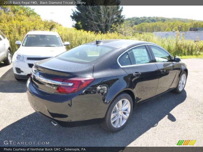 Black Diamond Tricoat / Ebony 2015 Buick Regal FWD