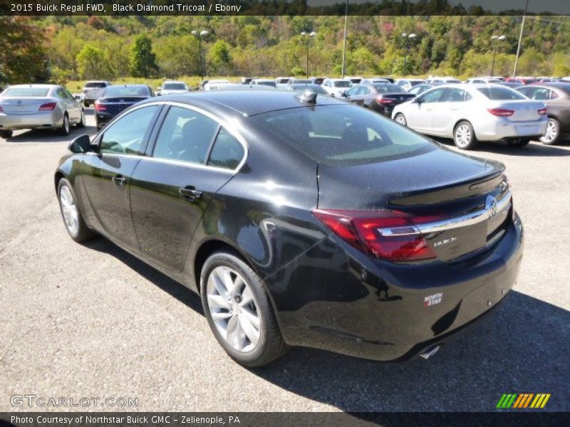 Black Diamond Tricoat / Ebony 2015 Buick Regal FWD