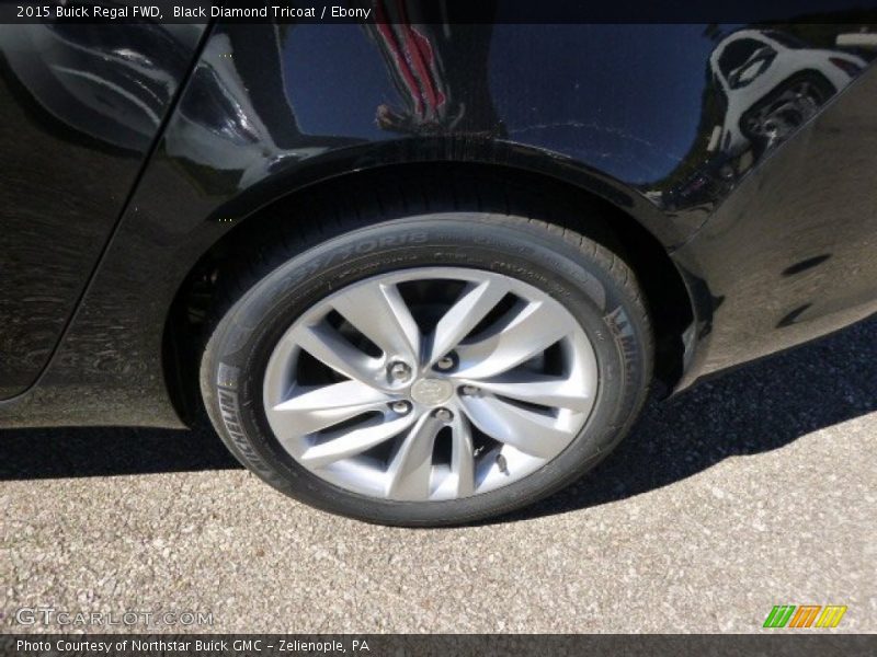 Black Diamond Tricoat / Ebony 2015 Buick Regal FWD