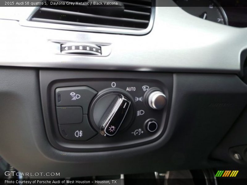 Controls of 2015 S8 quattro S