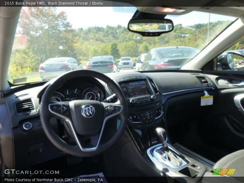 Black Diamond Tricoat / Ebony 2015 Buick Regal FWD