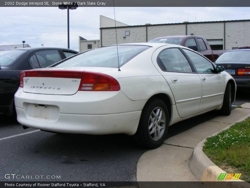 Stone White / Dark Slate Gray 2002 Dodge Intrepid SE