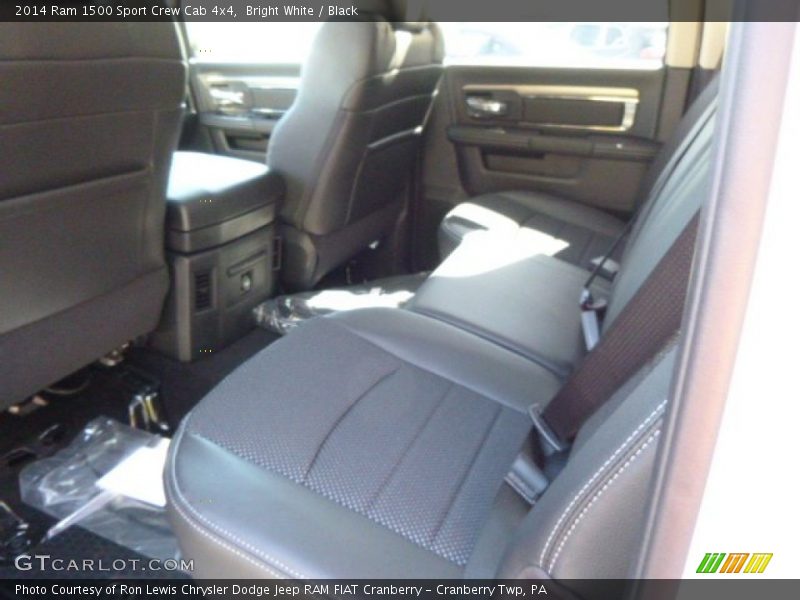 Bright White / Black 2014 Ram 1500 Sport Crew Cab 4x4