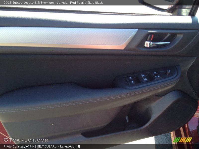 Venetian Red Pearl / Slate Black 2015 Subaru Legacy 2.5i Premium