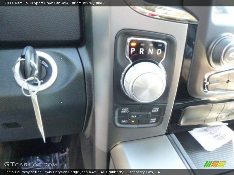 Bright White / Black 2014 Ram 1500 Sport Crew Cab 4x4