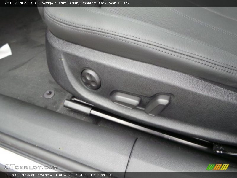 Phantom Black Pearl / Black 2015 Audi A6 3.0T Prestige quattro Sedan